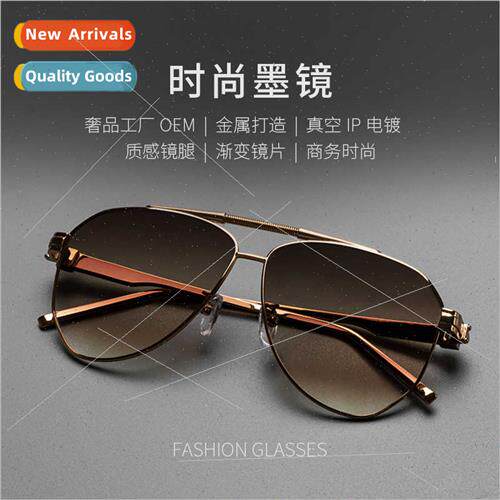 new men advanced sense gradient sunglasses driver driving gl