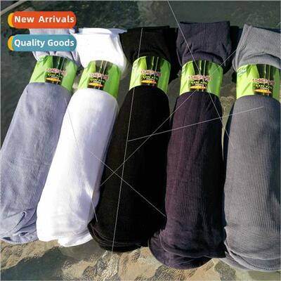 Autumn winter thin men stockings bamboo charcoal fiber short