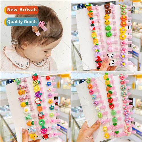 Baby hair clips infant summer does not hurt hair cute super