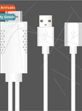 适用AppleAndroid 2-in-1 cable usb female to HDMI cable mobil