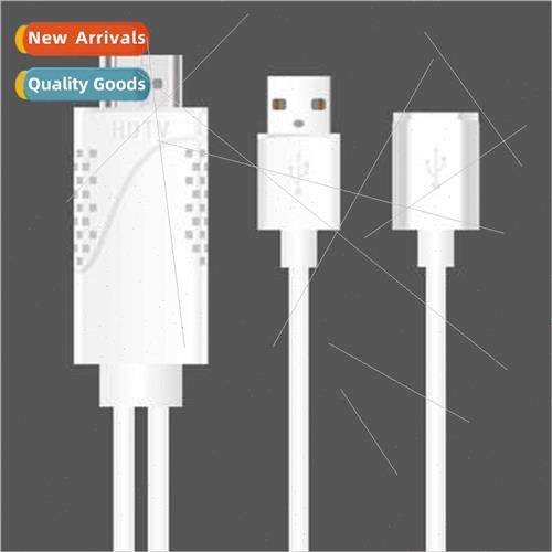 适用AppleAndroid 2-in-1 cable usb female to HDMI cable mobil
