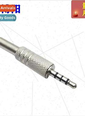 Metal Headphone Plug 3.5mm Audio Plug Quad 4 Sections 4 Sect