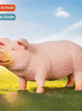 Children toys mulation animal farm hpuppet vinyl ornament mo