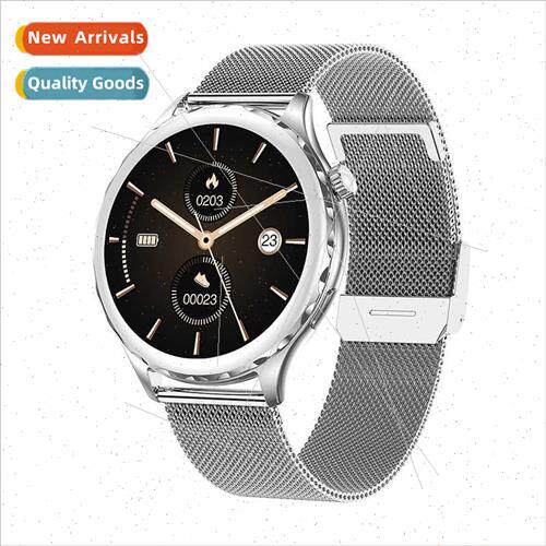 Women AK43 Bluetooth Talk Smartwatch Heart Rate Blood Pressu