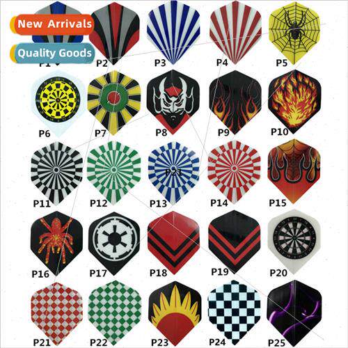Universal darts wing tail darts flights wing no logo unisex