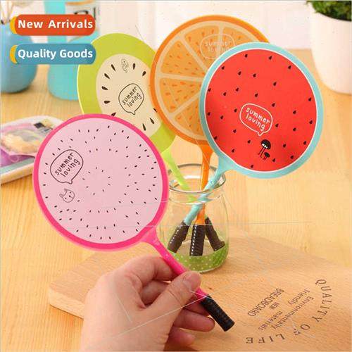 Creative cute fru shaped fan DIY student ballpoint pen micro