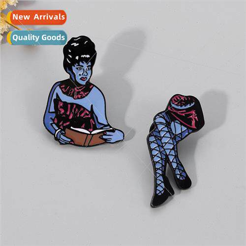 Beetlejuice Underworld Archmage Metal Brooch Oil Drip Badge