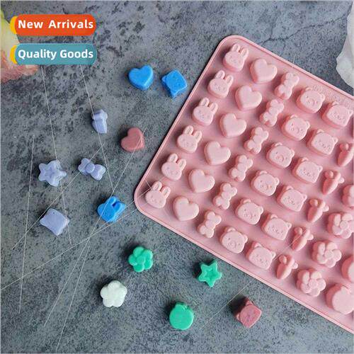 licone 54-link Animal Bunny Flip Candy Mold Pudding Candy Kc