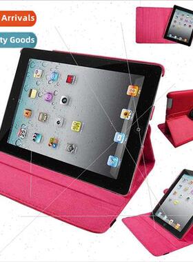 适用iPad 2/3/4 A1458/A1459 Tablet Leather Case Swivel Drop P