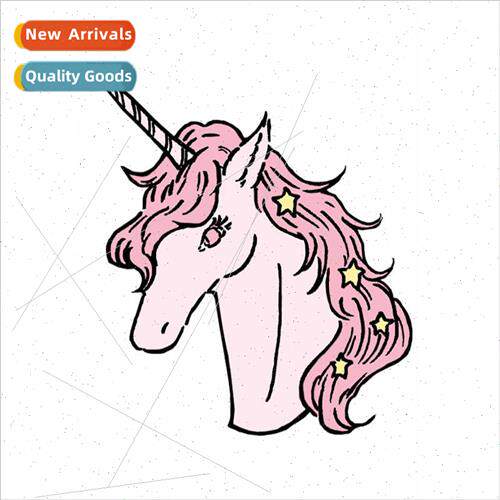 Diamond painting new cartoon pink unicorn modern children ro