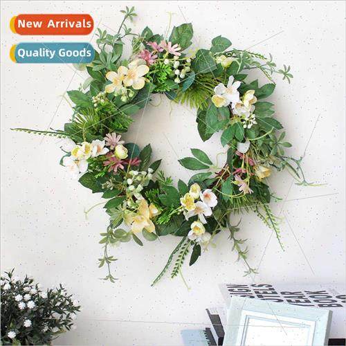 New wreaths hanging decorations simulation wreaths fake flow