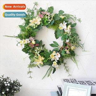 New wreaths hanging decorations simulation wreaths fake flow