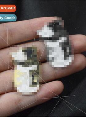 Europe Uned States alloy enamel black whe cat star moon broo