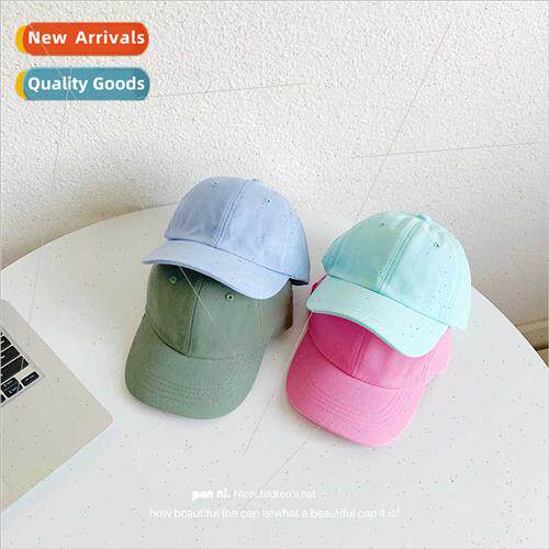 Spring Autumn baby baseball cap hat thin candy color sunscre