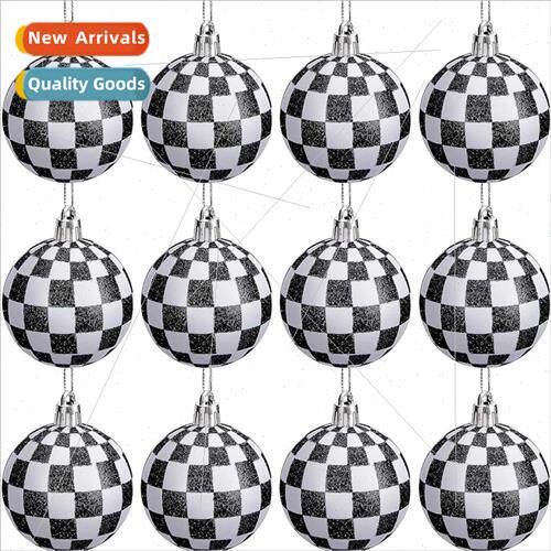 Whe ball square  Christmas ball Christmas e decoration penda
