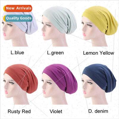 Cotton Sateen Inner Weighing Covered Hat Double Layer Chemot