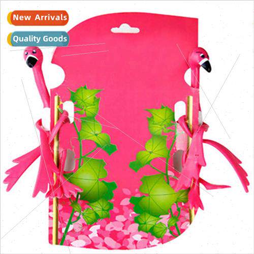 Garden garden landscape tying decorative flamingo frog tie w