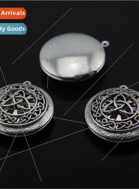 Europe magic box pendant DIY jewelry accessories geometric h