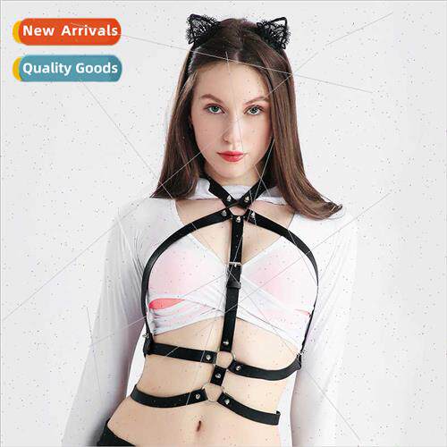 Women Punk Studded Bundle Decorative Diablo Corset Harness L