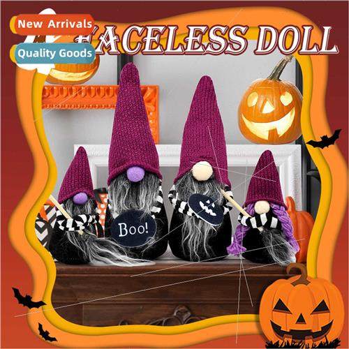 Magic Broom Gnome Ornament Atmosphere Props Decoration Hallo