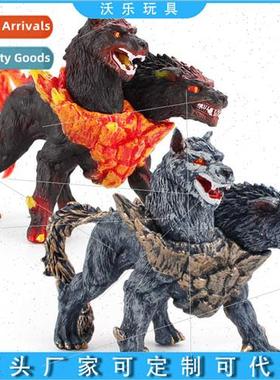 Ancient Rome mythological animal static ornament Cerberus mo
