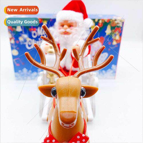 Electric wh music elk Santa Claus decorations children toys