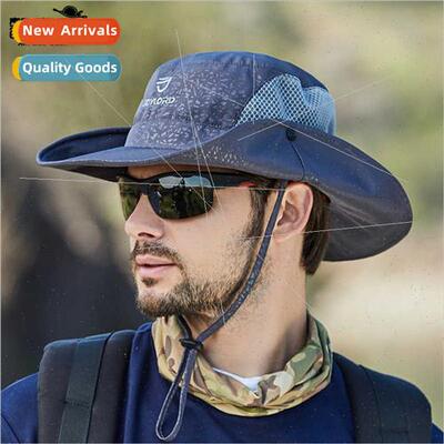 9023 sun hat men summer versatile large-brimmed fisherman ha