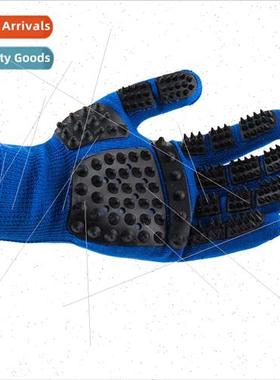 Pet dogs cats jerking hair bath massage comb gloves to remov