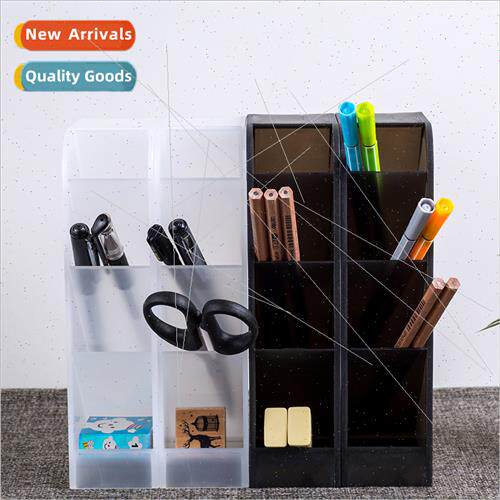 Multi-functional slanting pen holder desktop organizer offic