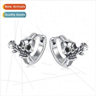 rose street stainless earrings适用men vintage steel Fashion