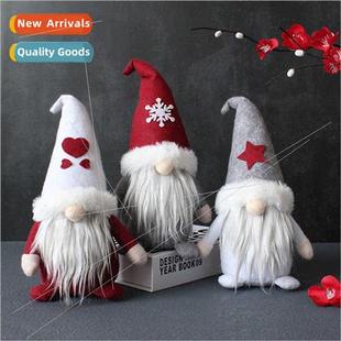 Claus Creative Hooded Holiday Doll Santa Faceless Plus Gnome