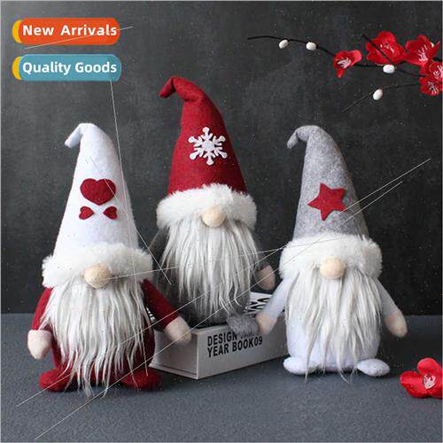 Holiday Gnome Santa Claus Creative Hooded Faceless Doll Plus