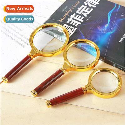 Handheld portable magnifying glass elderly reading tool HD h