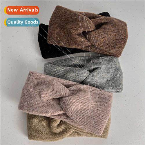 Hair bands French vintage wool hair accessories Autumn winte