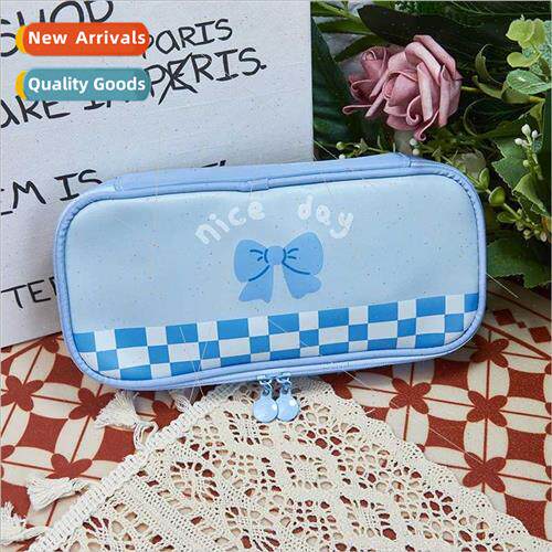 Whe Tea Story Handbook Bag ery Case Double Layer Pencil Case