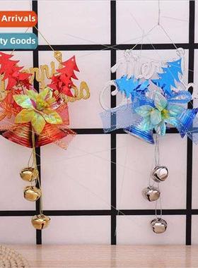 Creative letter deer wh bells plating Christmas deer bells C