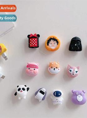 Cell phone charging cable protective cover bite a bite cable