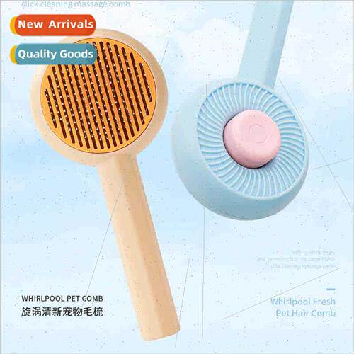 Cat comb to remove floating hair cat swirl self-cleaning com