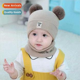 fall winter super baby carto cute hat girls Female warm