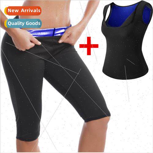 Body Shaper Set Sweat Sauna Pants Sauna Tops Thermo Slimming