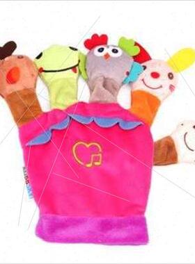 Storytelling parent-child interaction wh music box finger pu