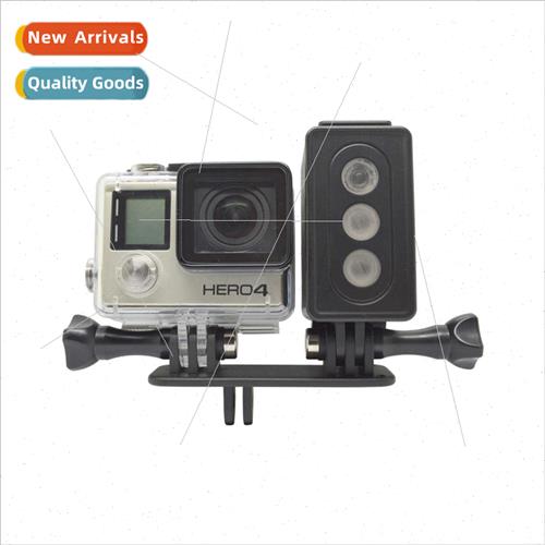 适用gopro dive fill light underwater 30m waterproant LED lig