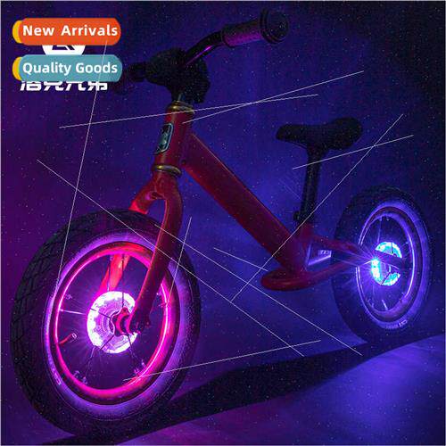 Children balance bike hub light bicycle wheel mountain bike