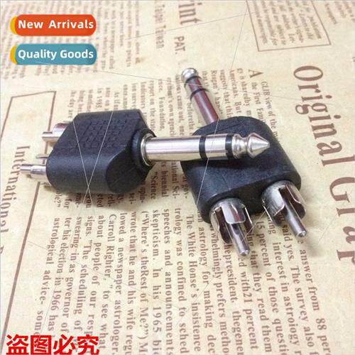 6.5 Male to 2RCA Male Audio Plug 6.35mm Male to Two Lotus Ma