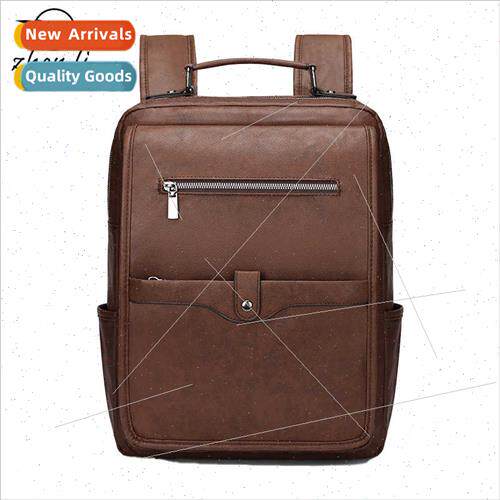 Retro large-capacity shoulder bag casual simple computer bag