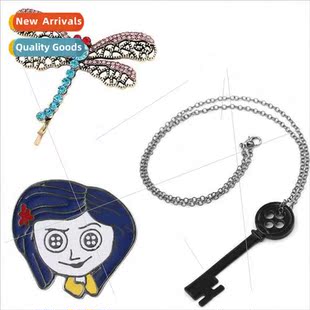 Brooch Mum Butterfly Hairpin Teenag Halloween Necklace Ghost