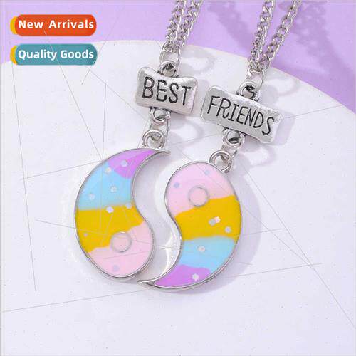 New BEST FRIENDS  Friends Necklace Taiji BFF Kids Friendship