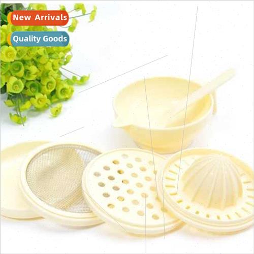 Children Products Baby Food Condioner Grinder Set 6pcs - 实物图