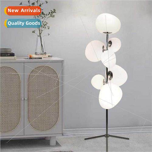New ins multi design vertical floor lamp Nordic sofa beside