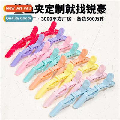 Hair alligator clip posioning styling partion bangs clip hai